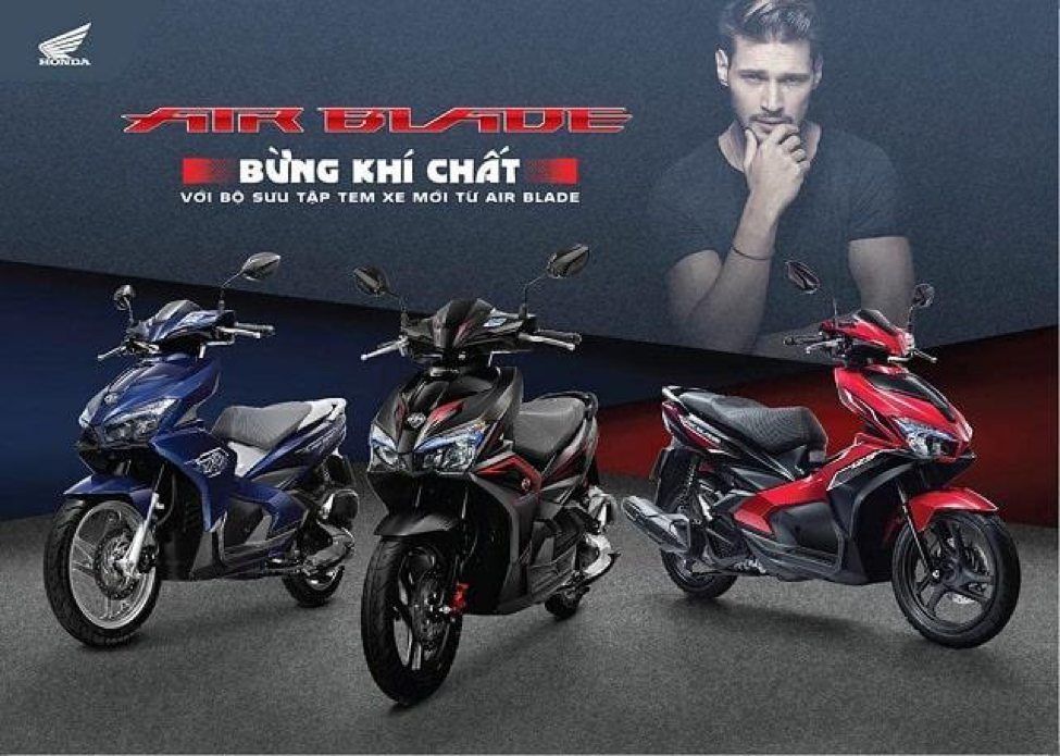Honda Air Blade là dòng xe gây sốt trên thị trường hiện nay