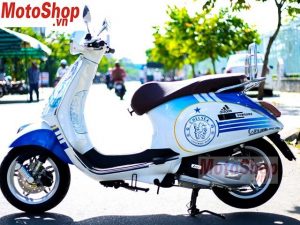 dán secal xe Vespa 150 xanh đen