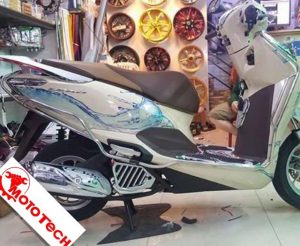 giá khung bảo vệ xe lead