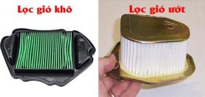 lọc gió xe máy giá bao nhiêu