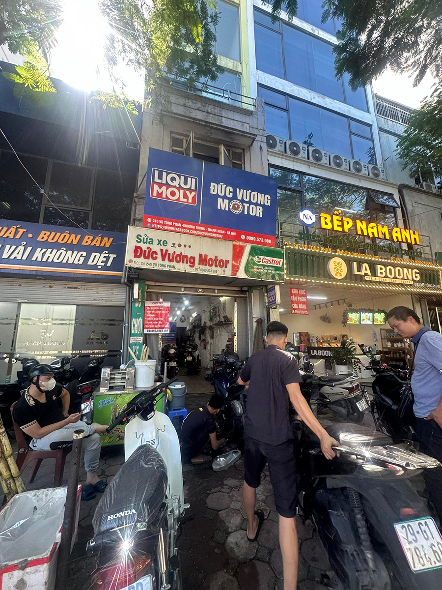 đức vương motor 245 vũ tông phan, khương trung, thanh xuân, hà nội