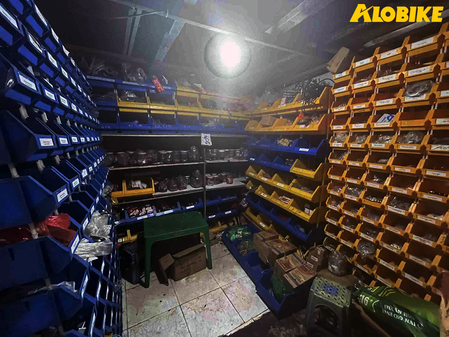 kho phụ tùng các loại của alobike