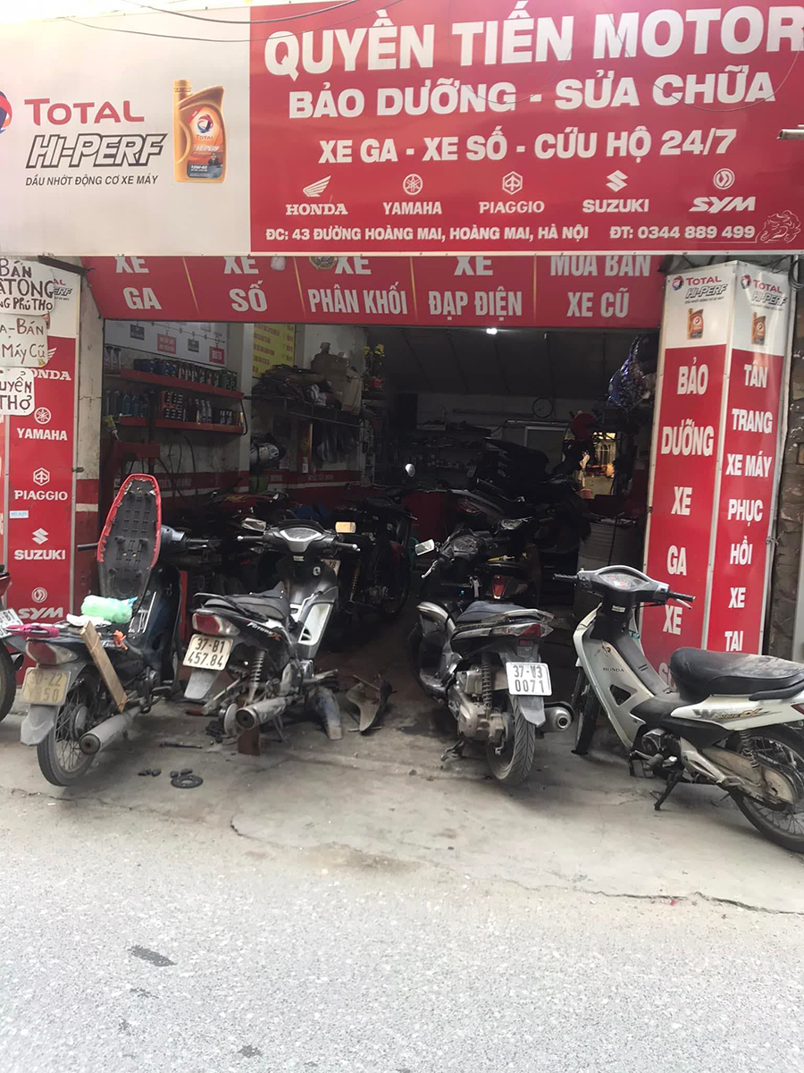 cửa hàng sửa chữa quyền tiến motor