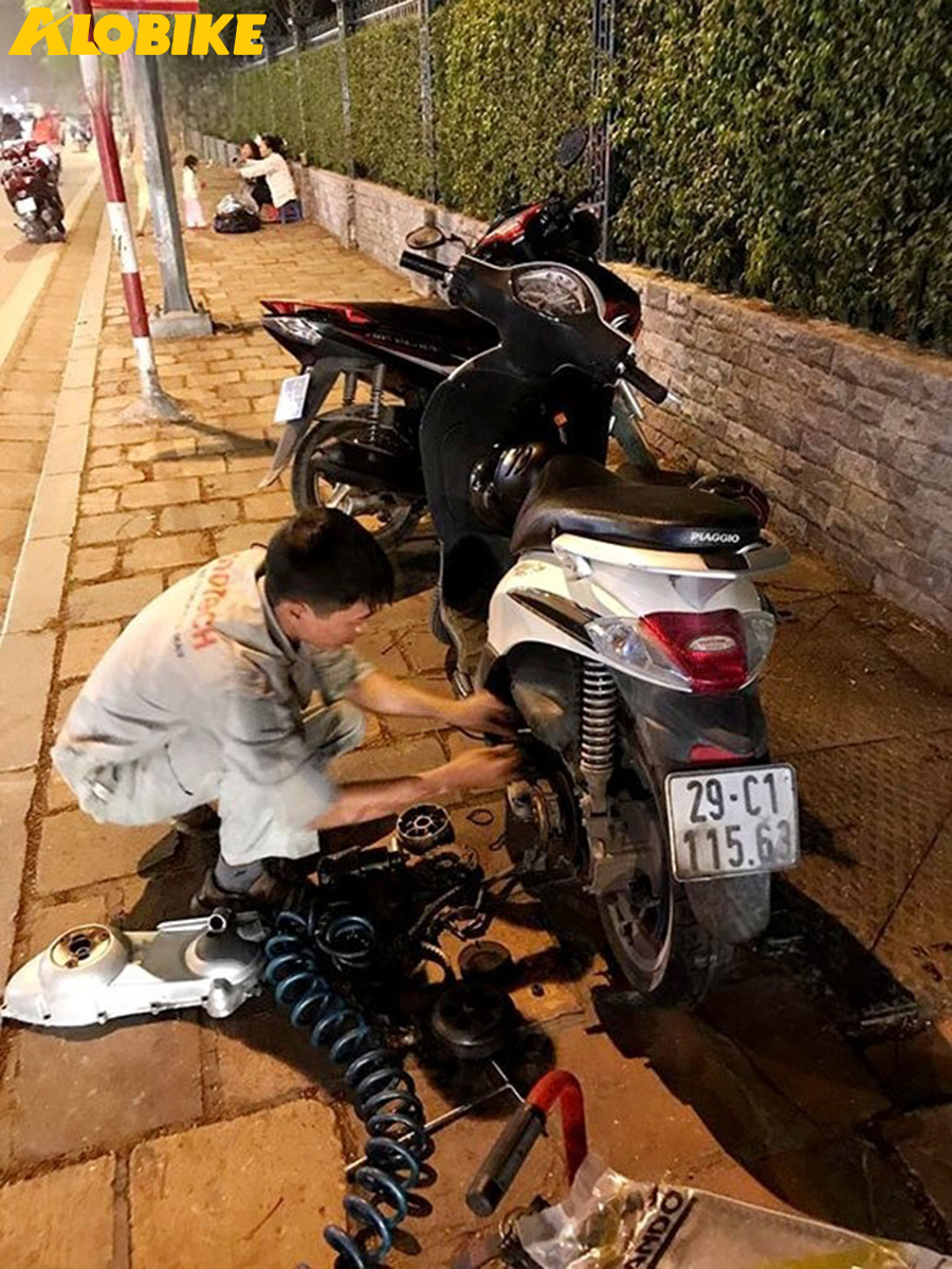 dịch vụ cứu hộ tận nơi của alobike chi nhánh kim ngưu